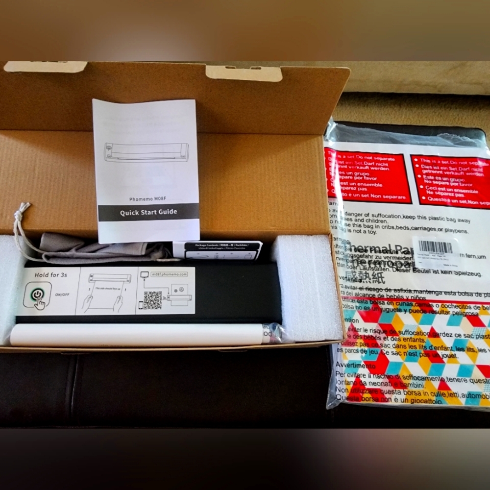 Phomemo Portable Printer Wireless for Travel, [New]